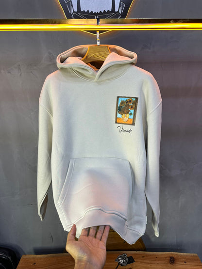 HOODIE SAW OVERSIZE BEIGE 4973