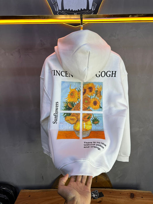 HOODIE SAW OVERSIZE WHITE 4958