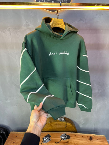 HOODIE SAW OVERSIZE GREEN 4991