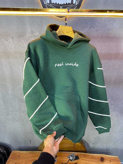 HOODIE SAW OVERSIZE GREEN 4991
