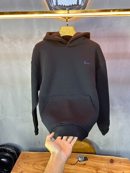 HOODIE SAW OVERSIZE BLACK 4978