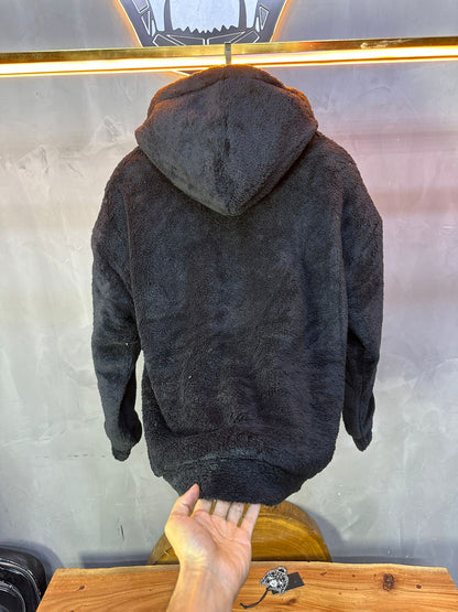 JACKET DOUBLE FAC OVER BLACK/WHITE 4950