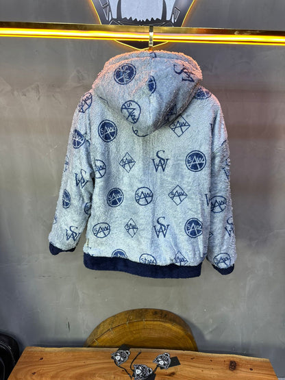 JACKET DOUBLE FAC OVER BLUE 4950