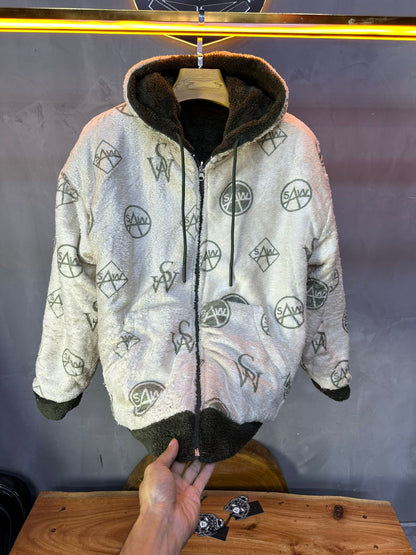 JACKET DOUBLE FAC OVER GREEN 4950