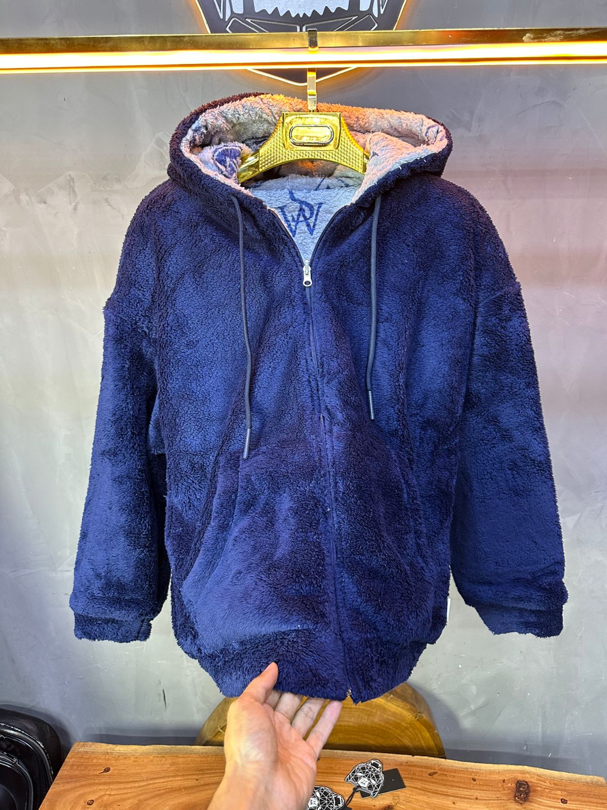 JACKET DOUBLE FAC OVER BLUE 4950