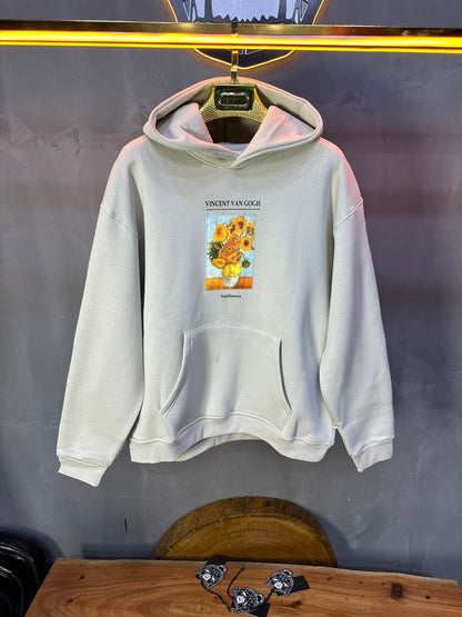 HOODIE SAW OVERSIZE BEIGE 4958