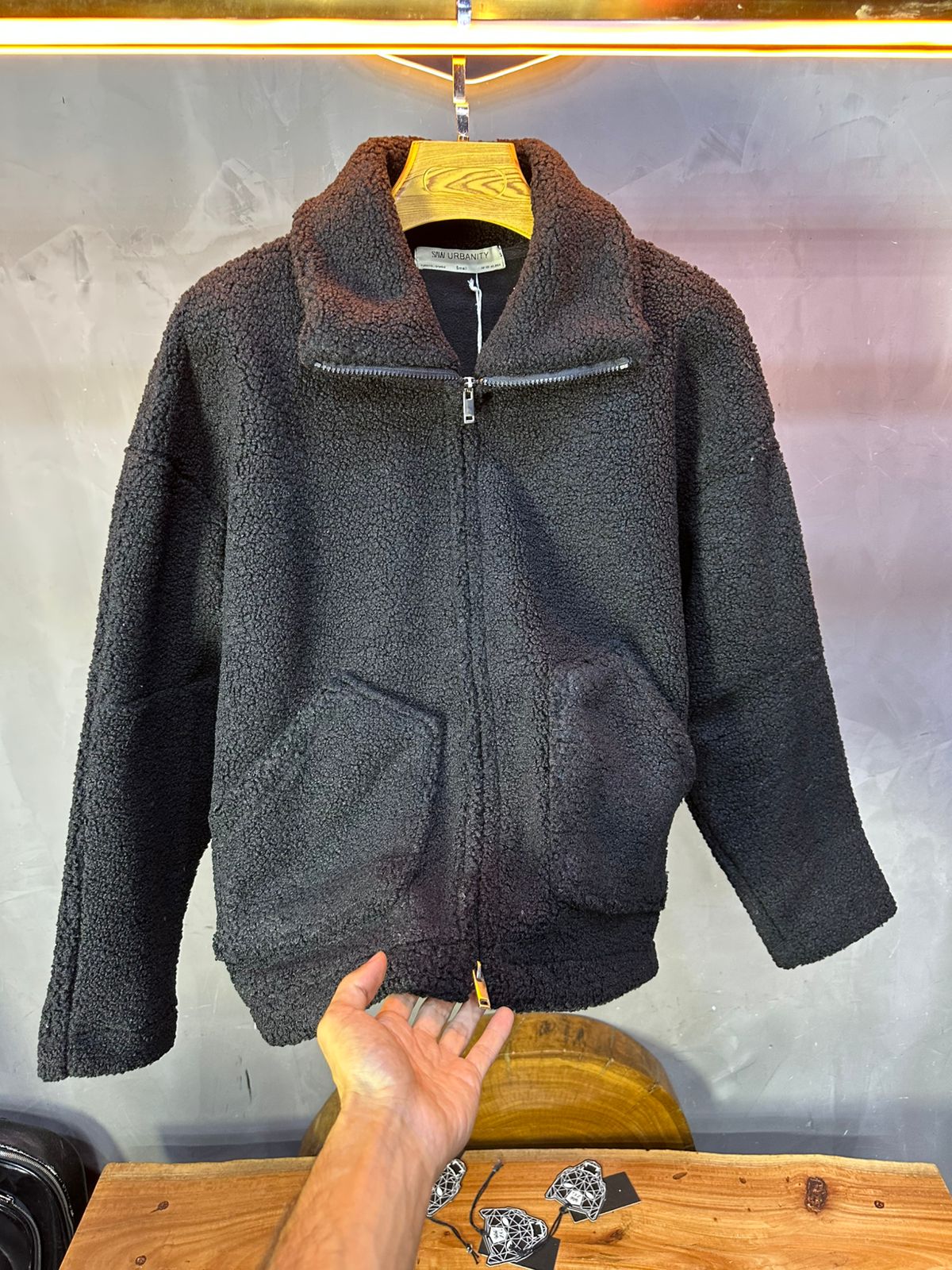 JACKET SAW OVERSIZE BLACK 4954