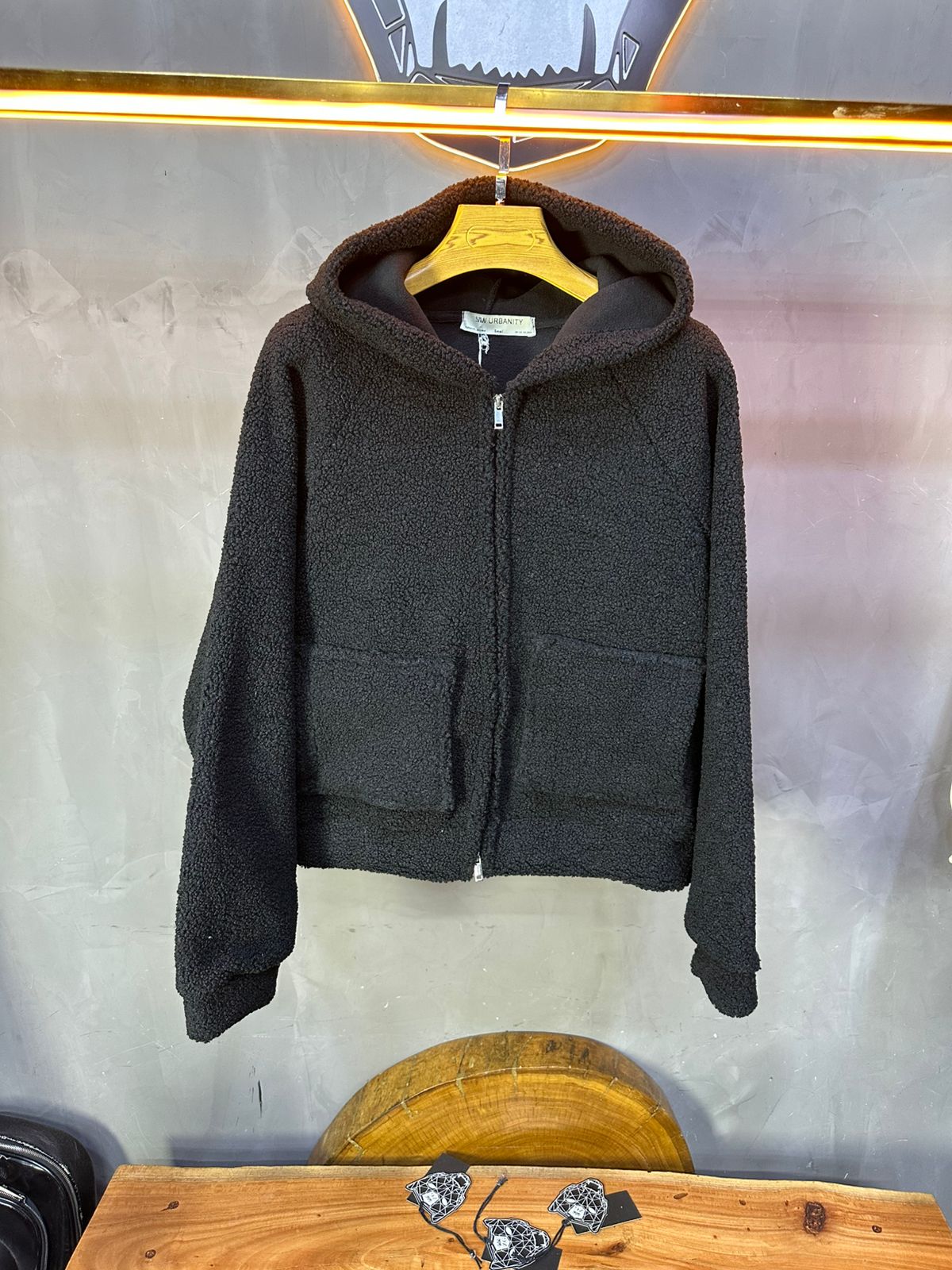 JACKET SAW OVERSIZE BLACK 4954