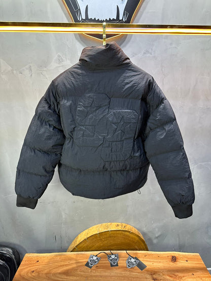 PUFFER JACKET OVERSIZE BLACK 3997