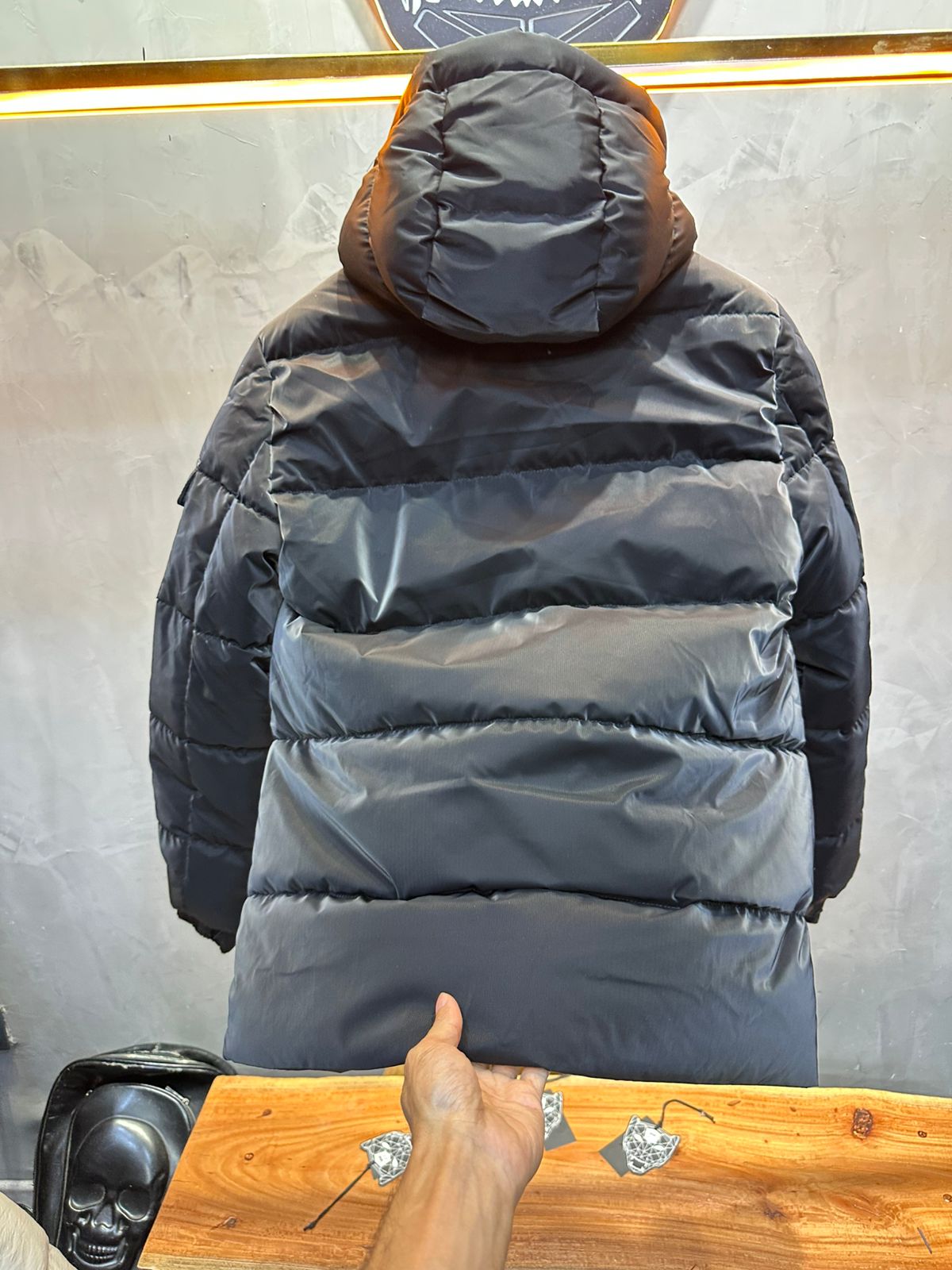 PUFFER JACKET BLACK 1021