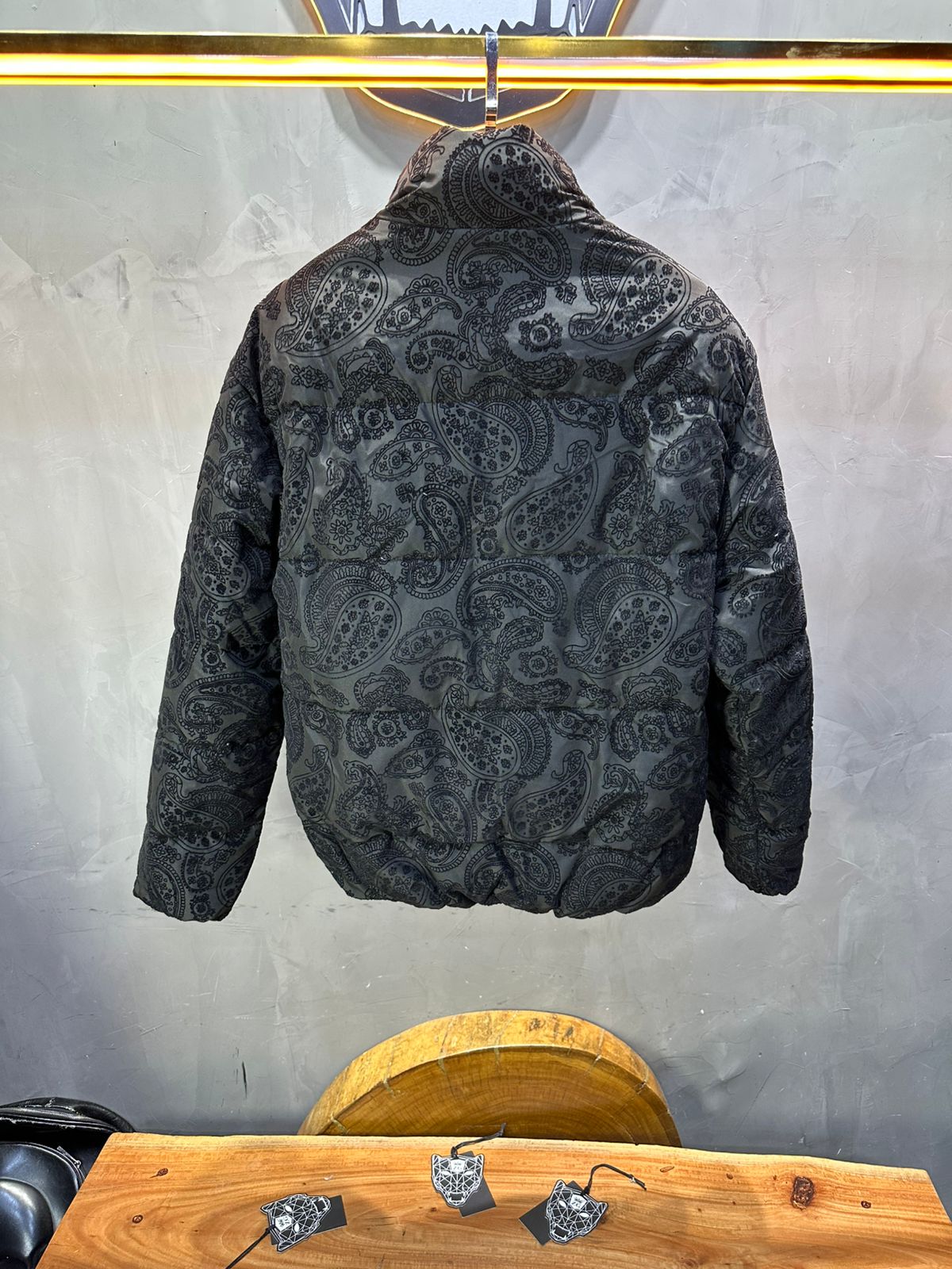 PUFFER JACKET BLACK 1058