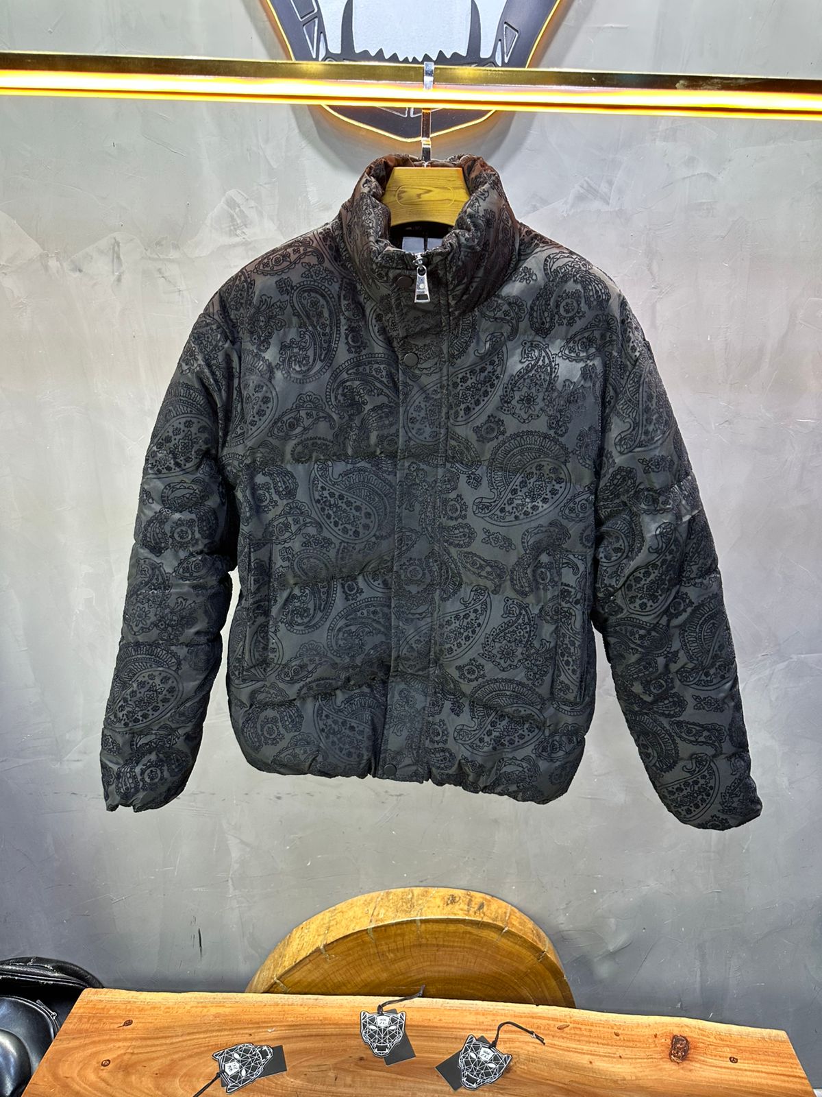 PUFFER JACKET BLACK 1058