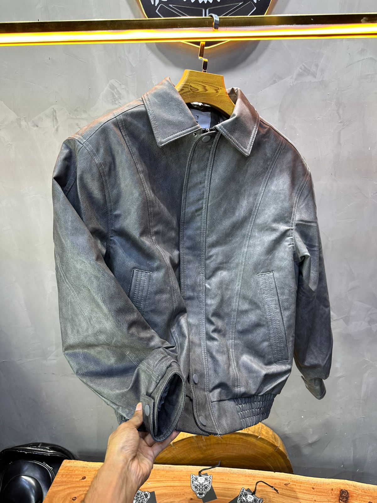 JACKET GREY 1066