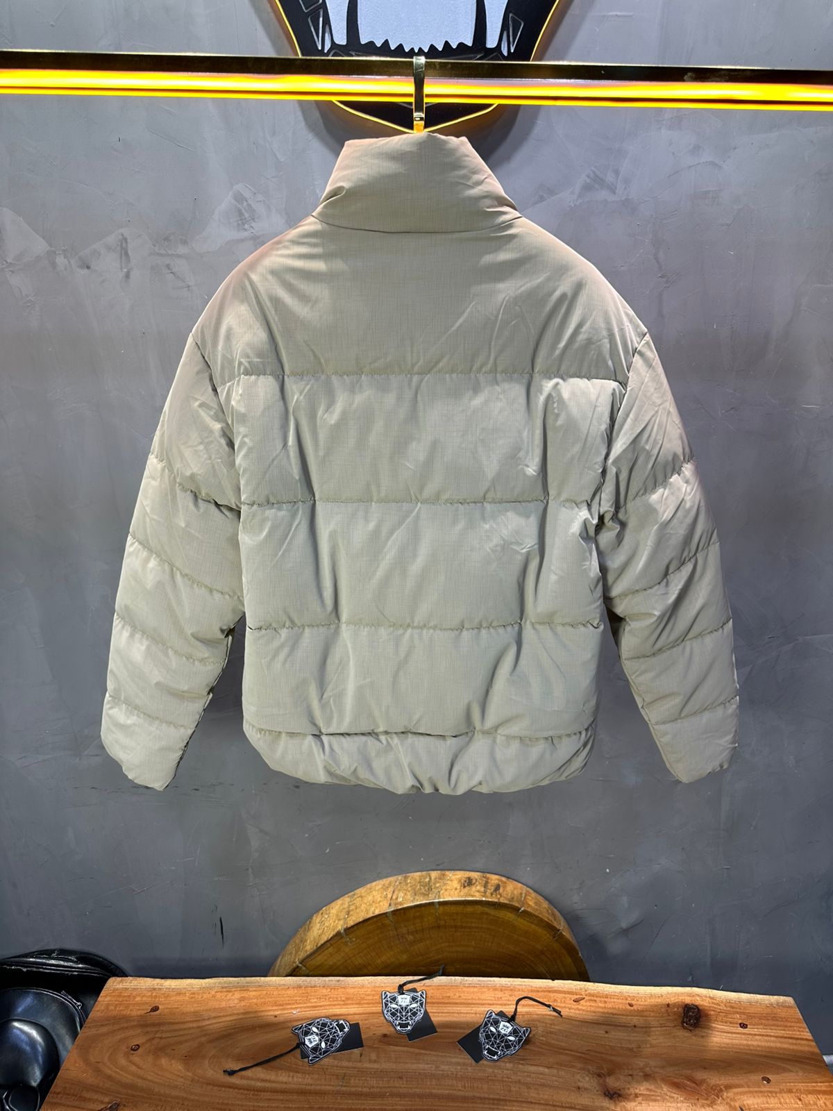 PUFFER JACKET BEIGE 1068