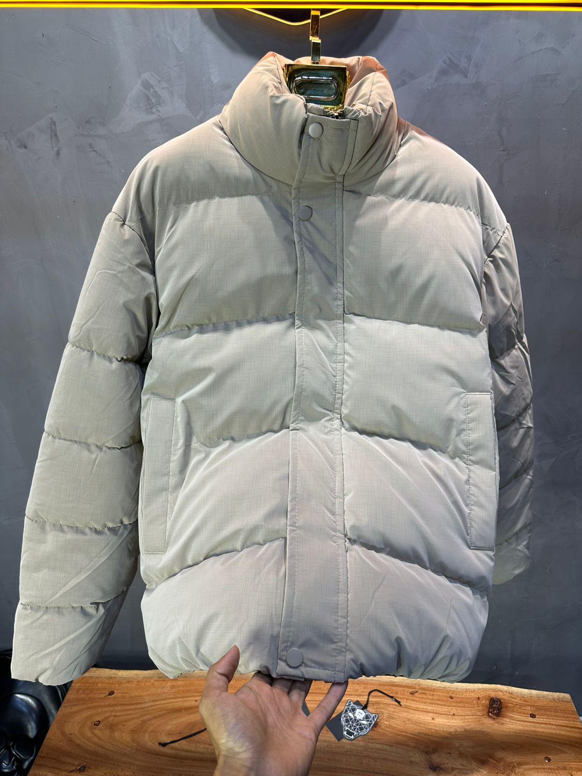 PUFFER JACKET BEIGE 1068