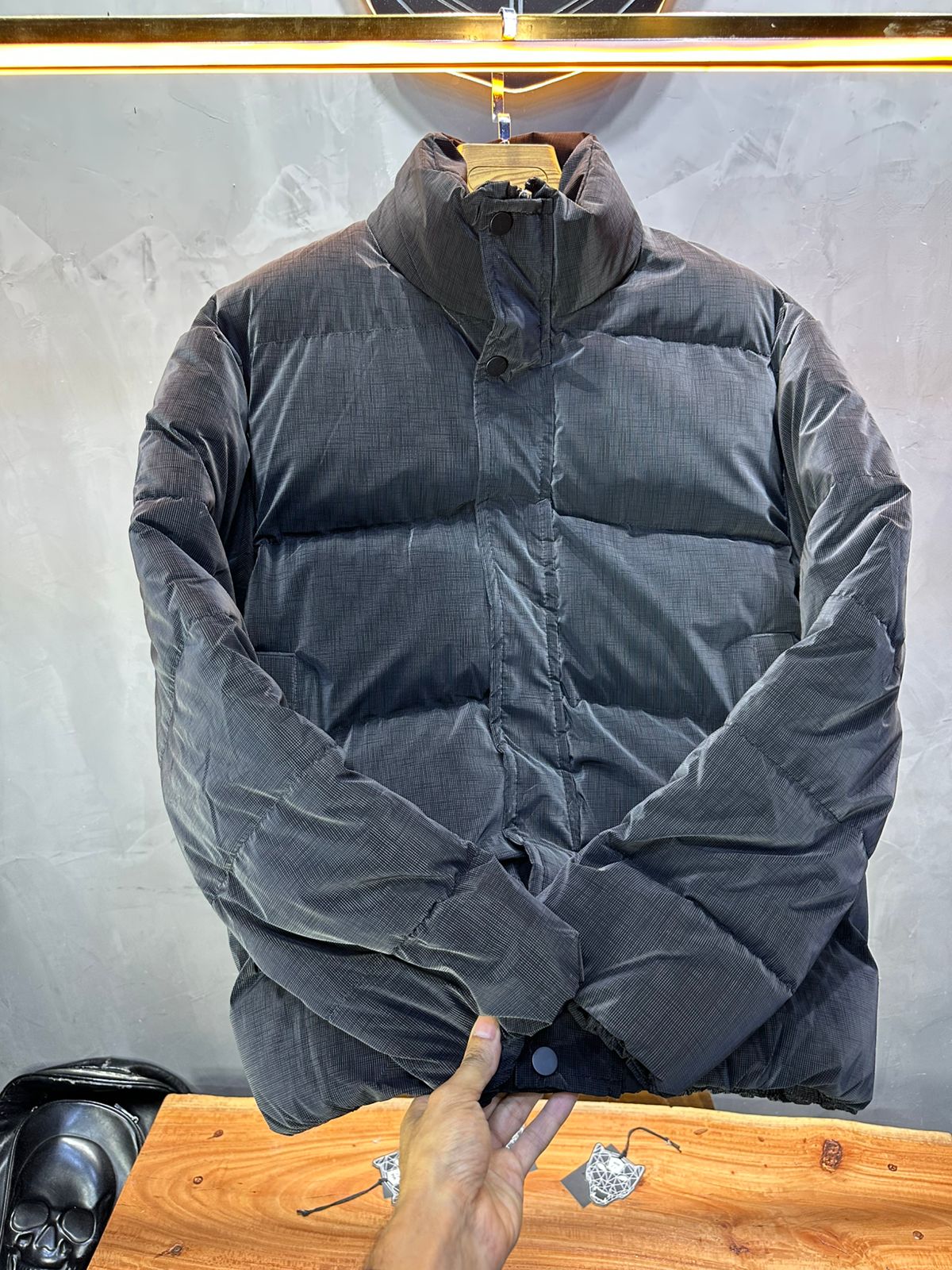 PUFFER JACKET BLACK 1068