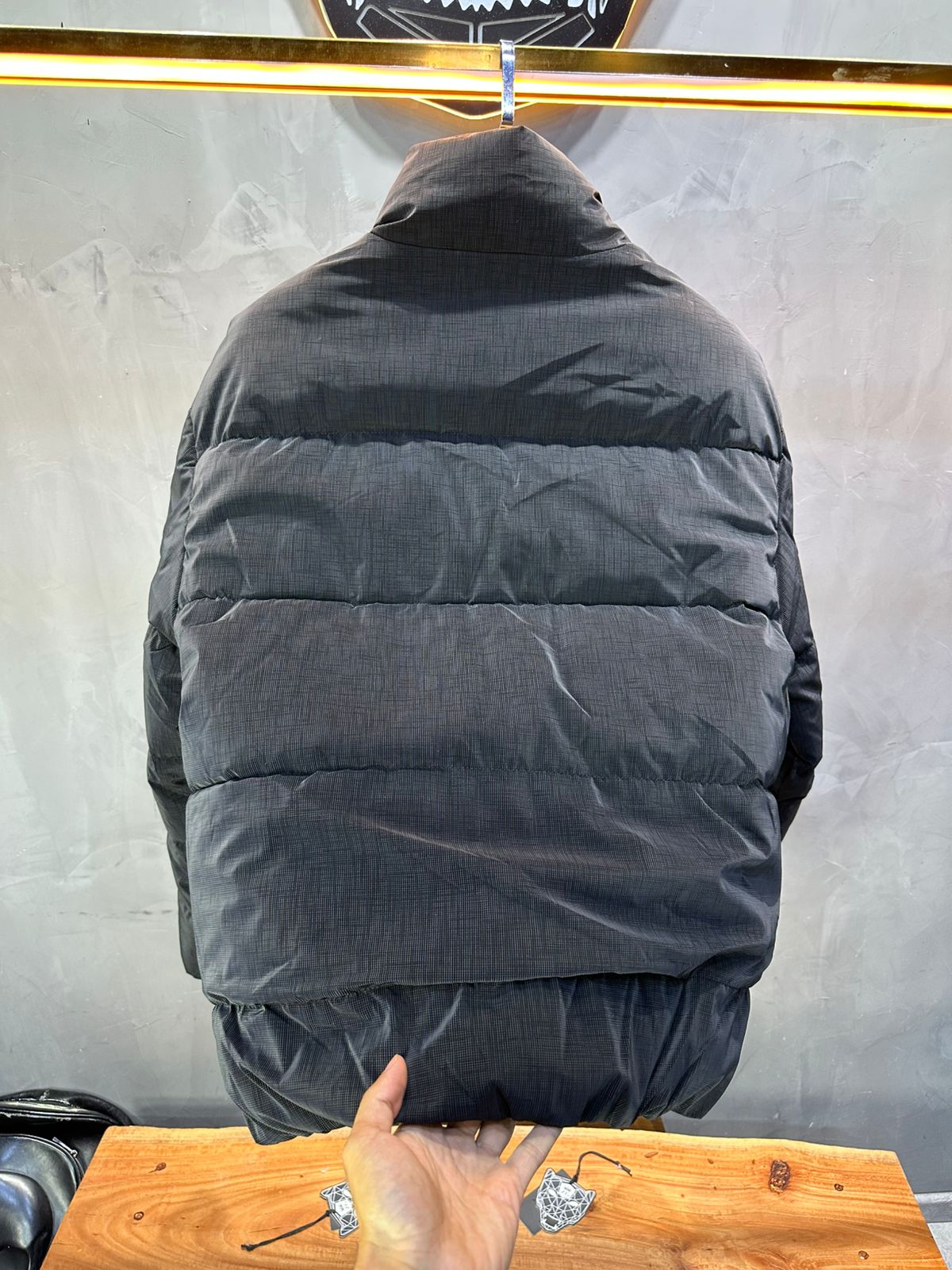 PUFFER JACKET BLACK 1068