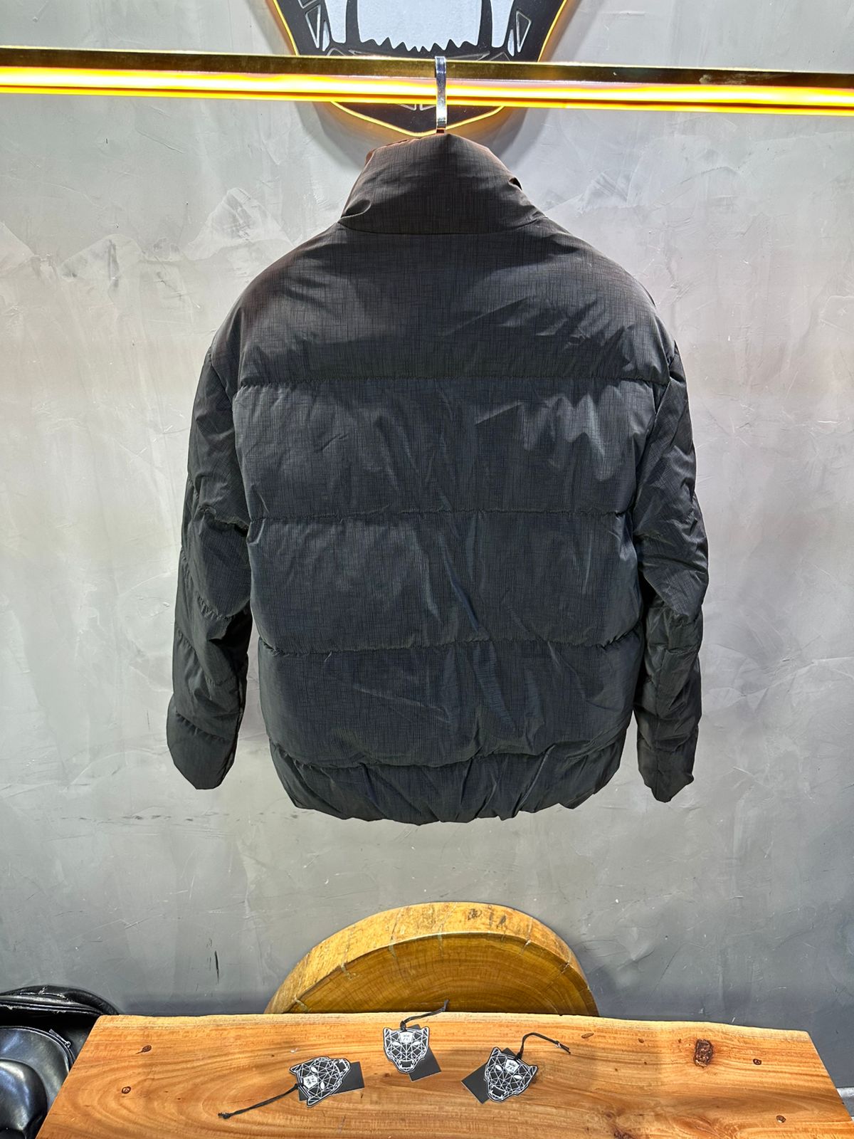 PUFFER JACKET BLACK 1068