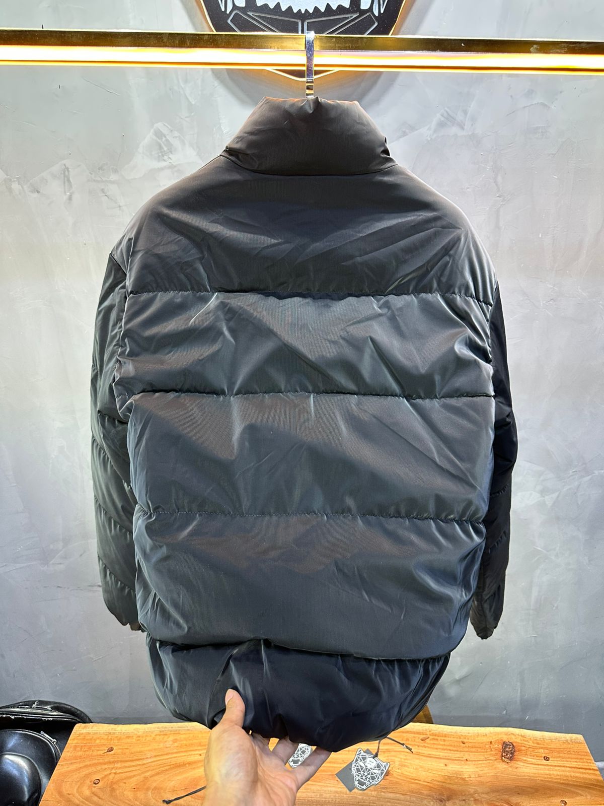 PUFFER JACKET BLACK 1041