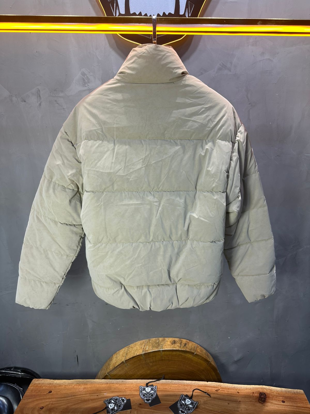 PUFFER JACKET BEIGE 1056