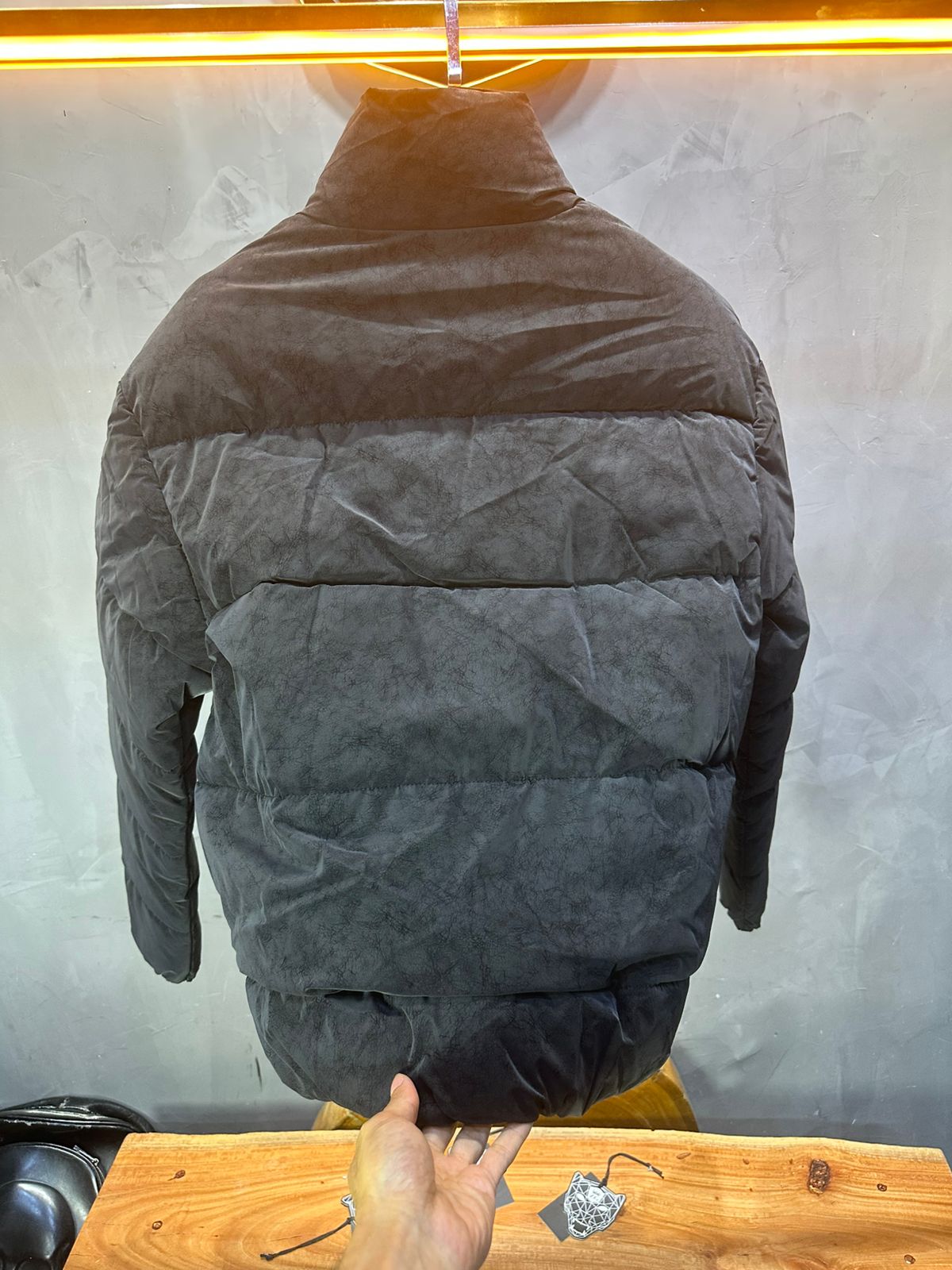 PUFFER JACKET BLACK 1056