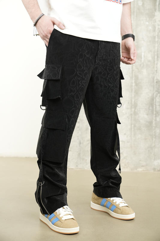 JOGGING CARGO BLACK 015