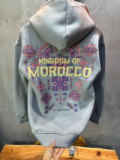 HOODIE MOROCCO GRIS 7860 - ZG PREMIUM
