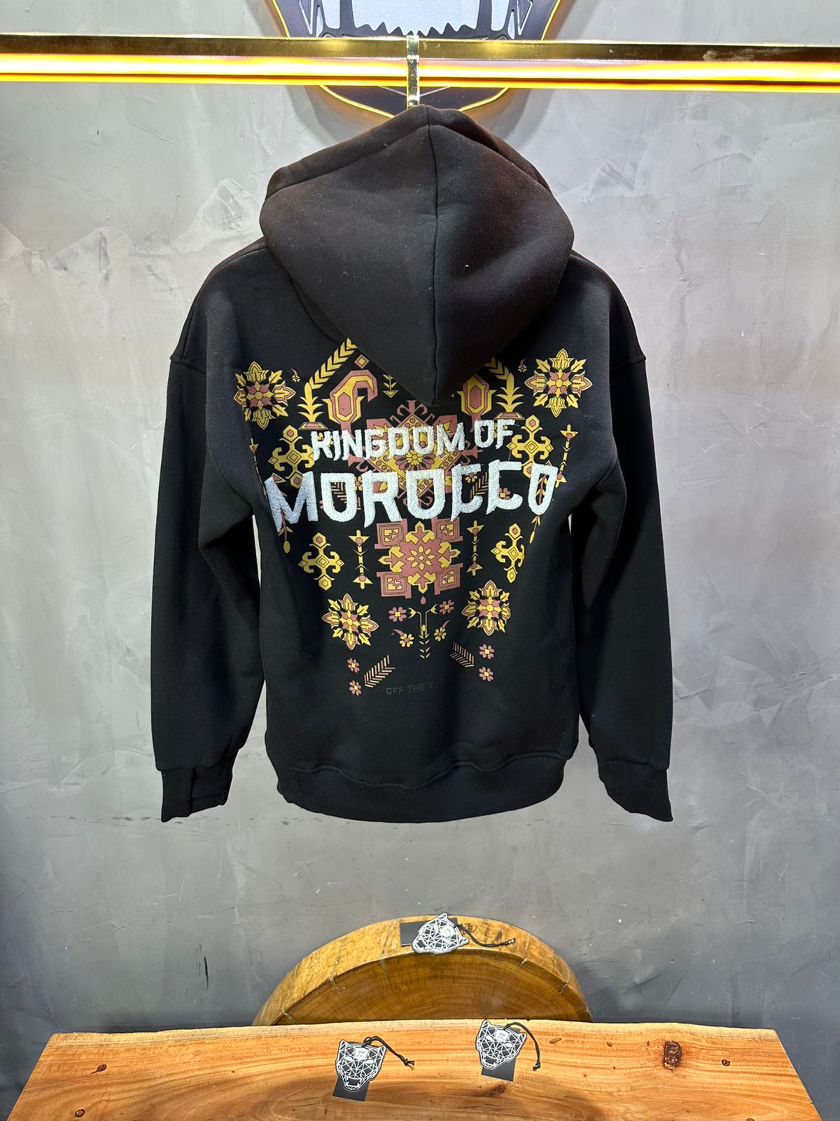HOODIE MOROCCO BLACK 7860 - ZG PREMIUM