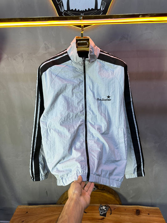 JACKET PARACHUTE GREY OLD SCHOL 7404 - ZG PREMIUM
