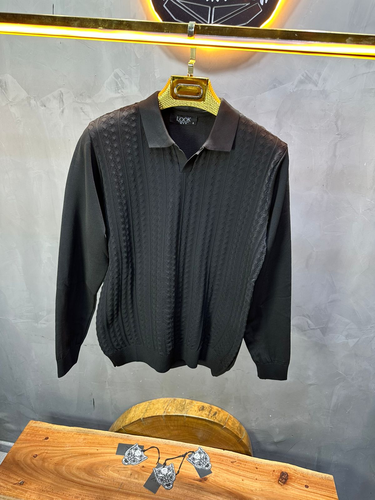 POLO TRIICOTE BLACK 4023 - ZG PREMIUM