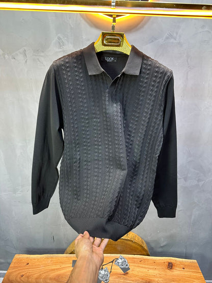 POLO TRIICOTE BLACK 4023 - ZG PREMIUM