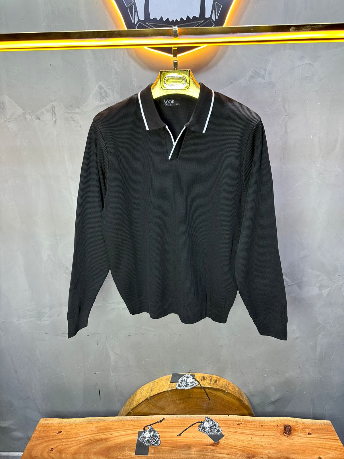 POLO TRIICOTE NOIRE 4004 - ZG PREMIUM