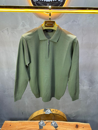 POLO TRIICOTE VERT 4100 - ZG PREMIUM