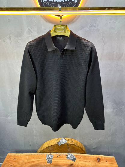 POLO TRIICOTE NOIR 4034 - ZG PREMIUM