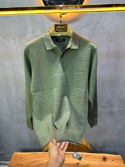 POLO TRIICOTE VERT 4034 - ZG PREMIUM