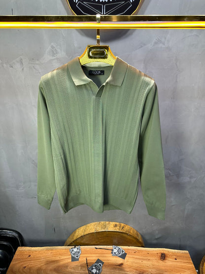 POLO TRIICOTE VERT 4018 - ZG PREMIUM