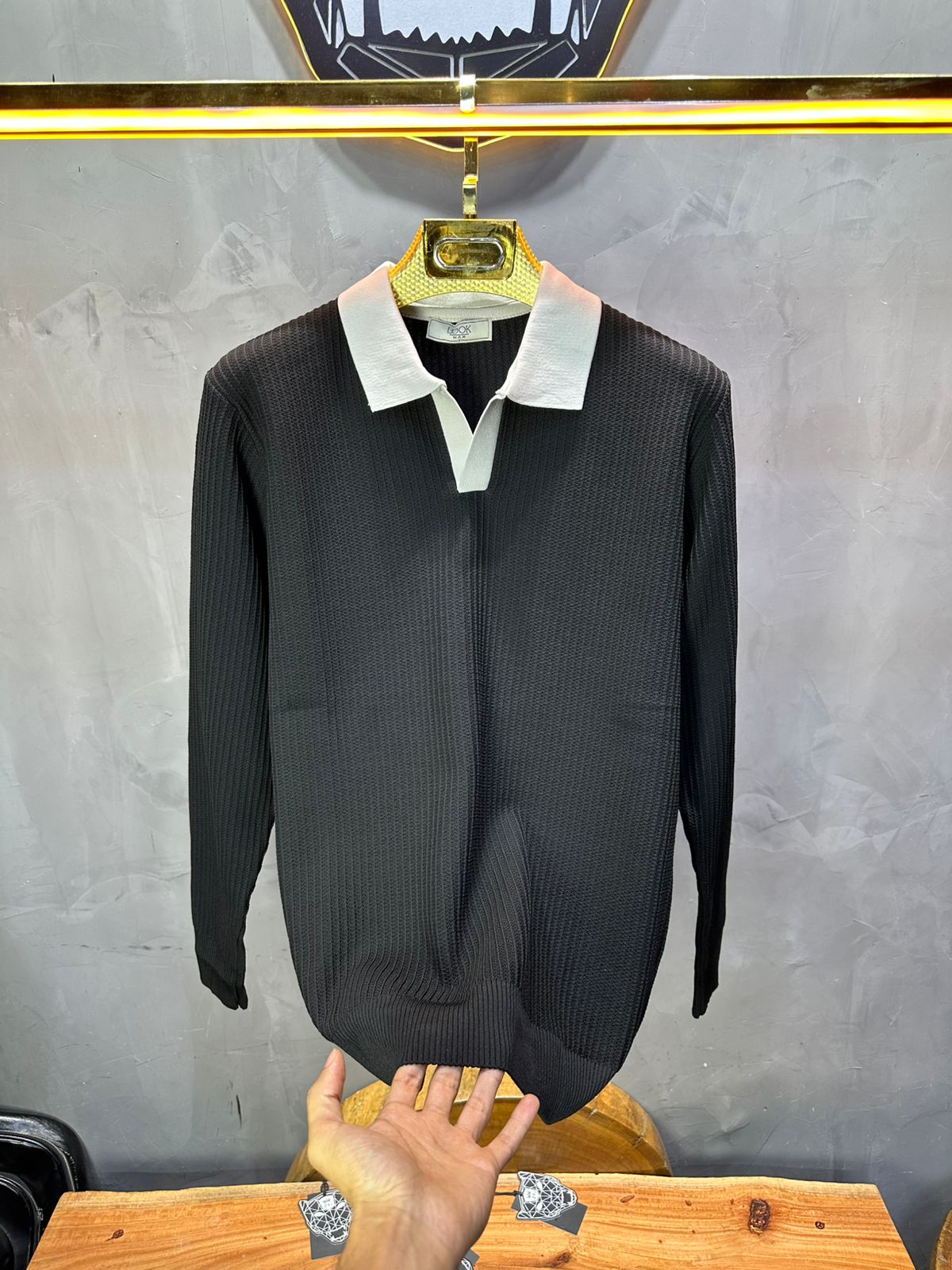POLO TRIICOTE NOIRE 4026 - ZG PREMIUM