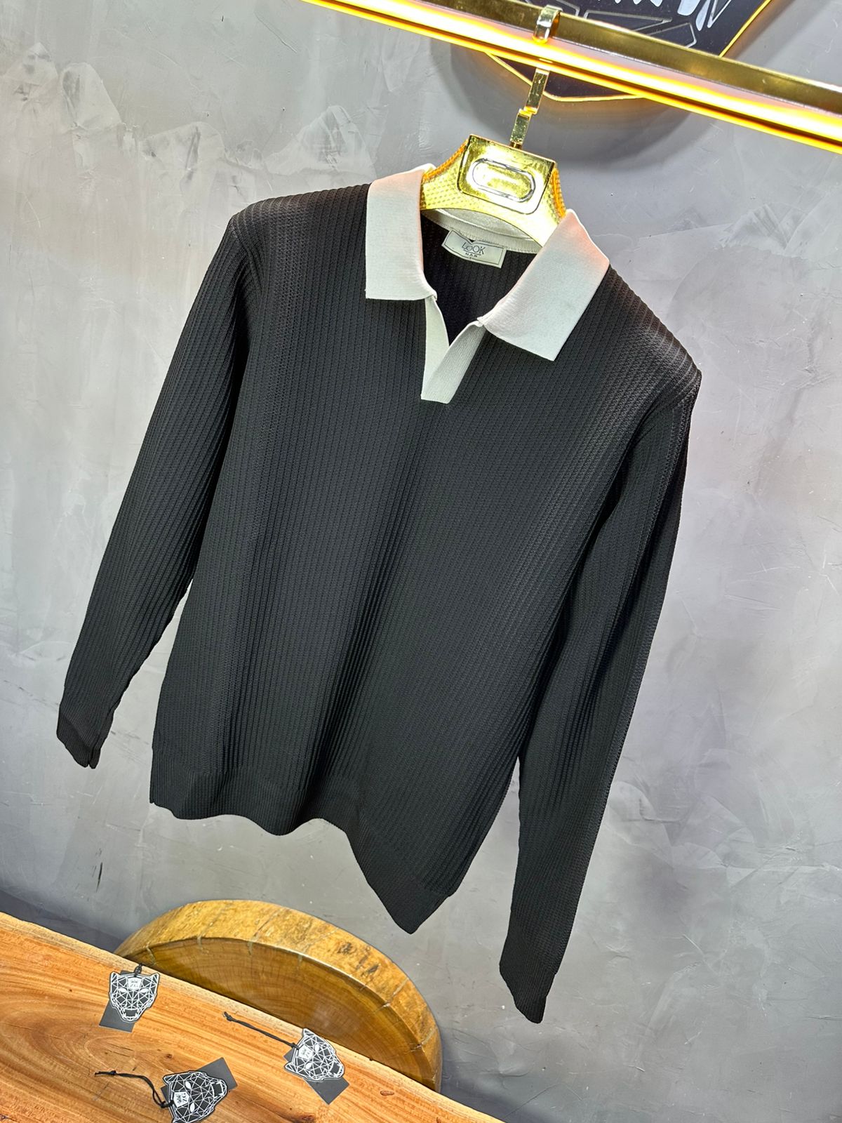 POLO TRIICOTE NOIRE 4026 - ZG PREMIUM
