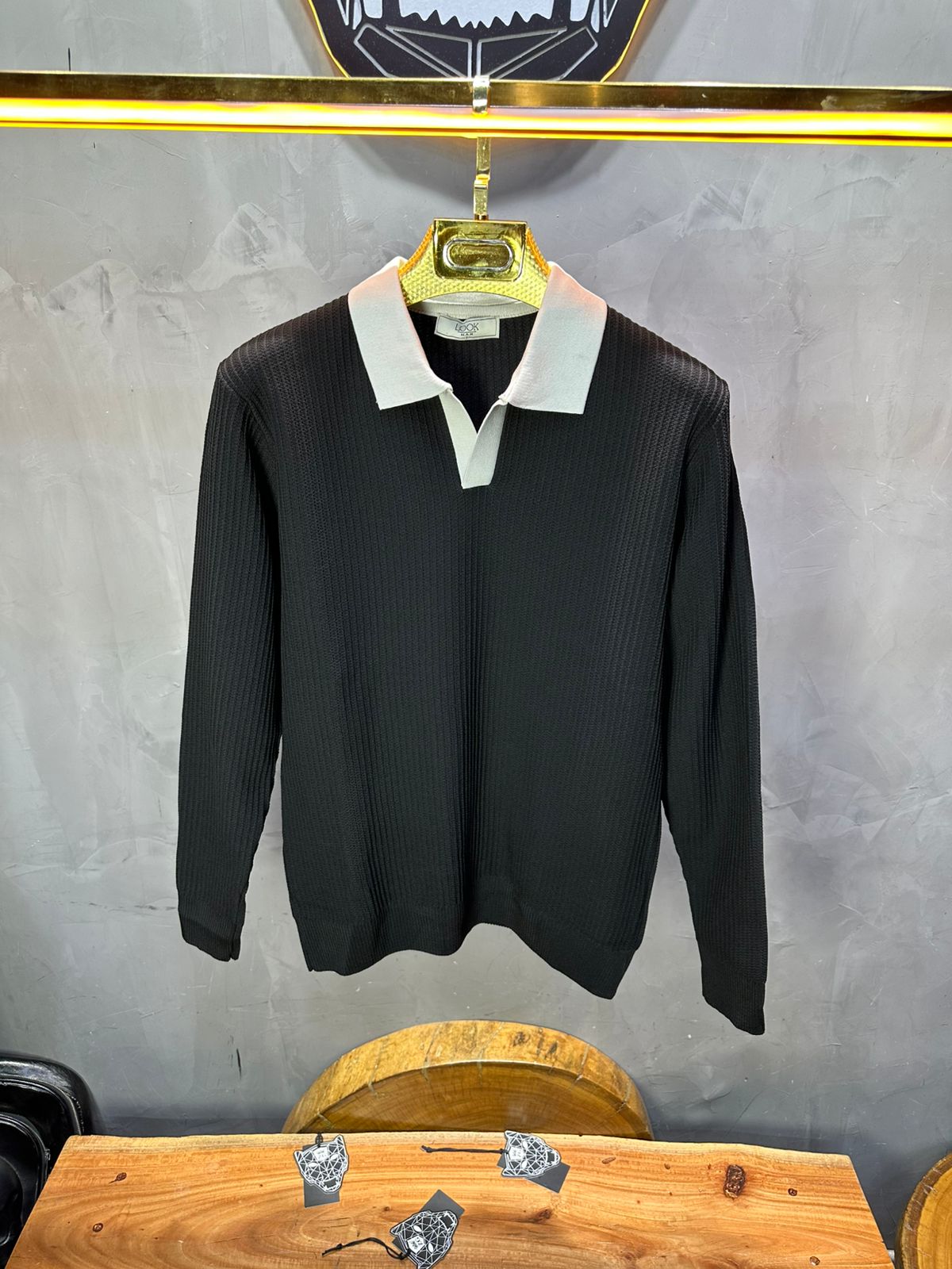 POLO TRIICOTE NOIRE 4026 - ZG PREMIUM