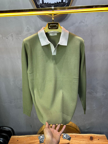 POLO TRIICOTE VERT 4026 - ZG PREMIUM