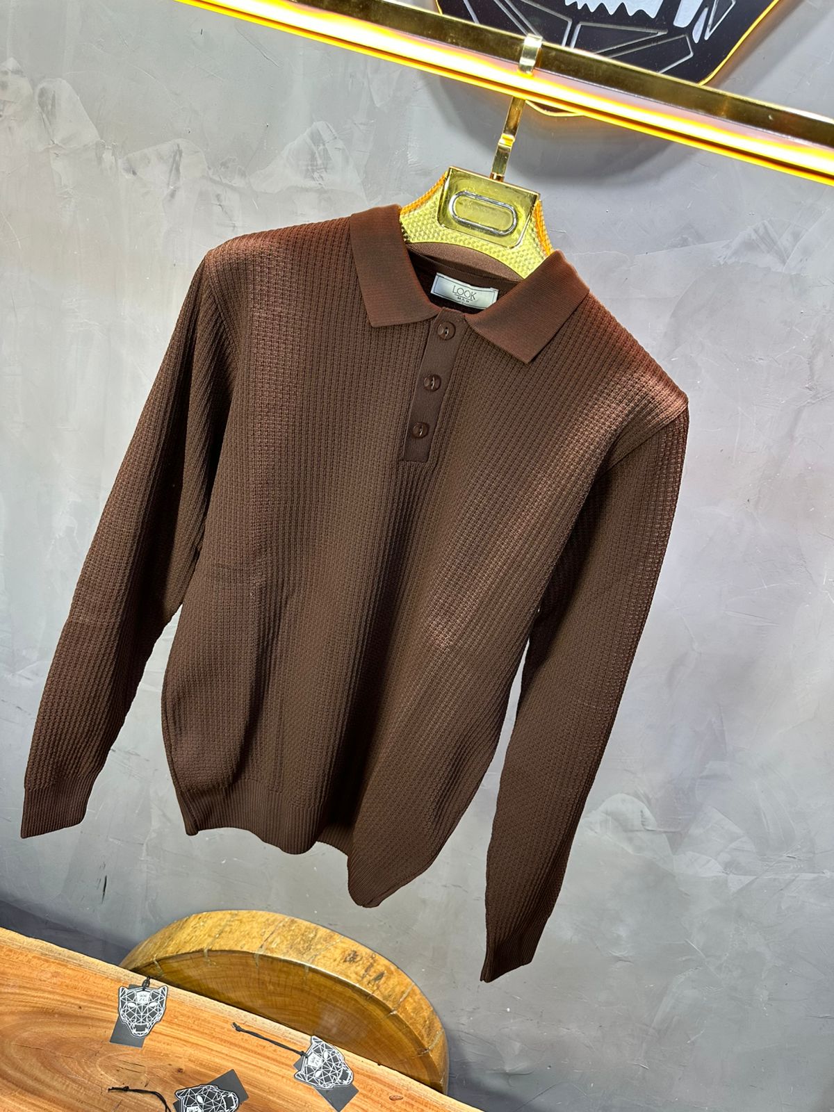 POLO TRICOTE MARON 5506 - ZG PREMIUM