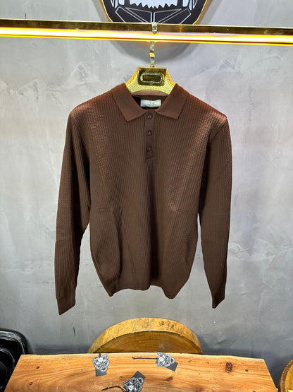 POLO TRICOTE MARON 5506 - ZG PREMIUM