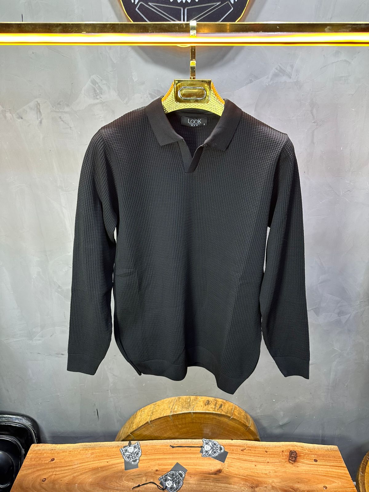 POLO TRIICOTE NOIRE 4011 - ZG PREMIUM