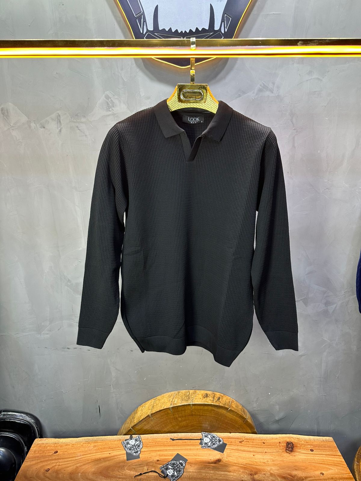 POLO TRIICOTE NOIRE 4011 - ZG PREMIUM