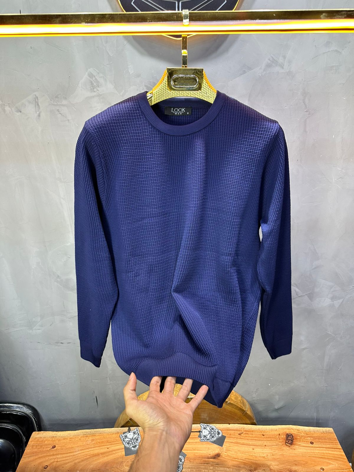 SWEAT TRICOTE BLUE 4030 - ZG PREMIUM