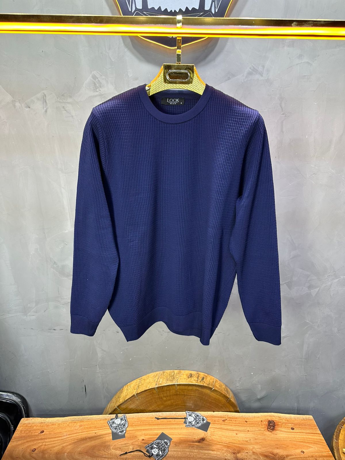 SWEAT TRICOTE BLUE 4030 - ZG PREMIUM