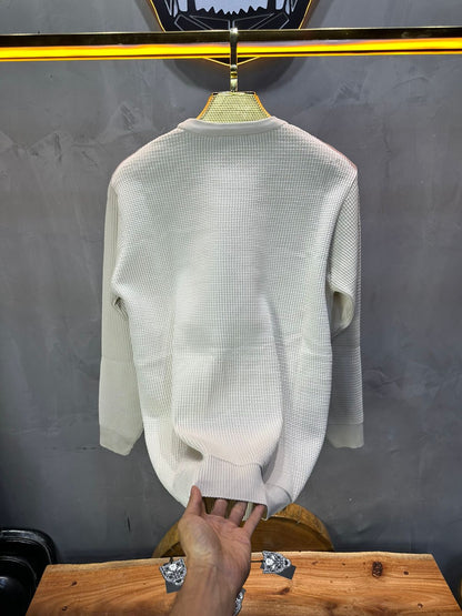 SWEAT TRICOTE BEIGE 4030 - ZG PREMIUM