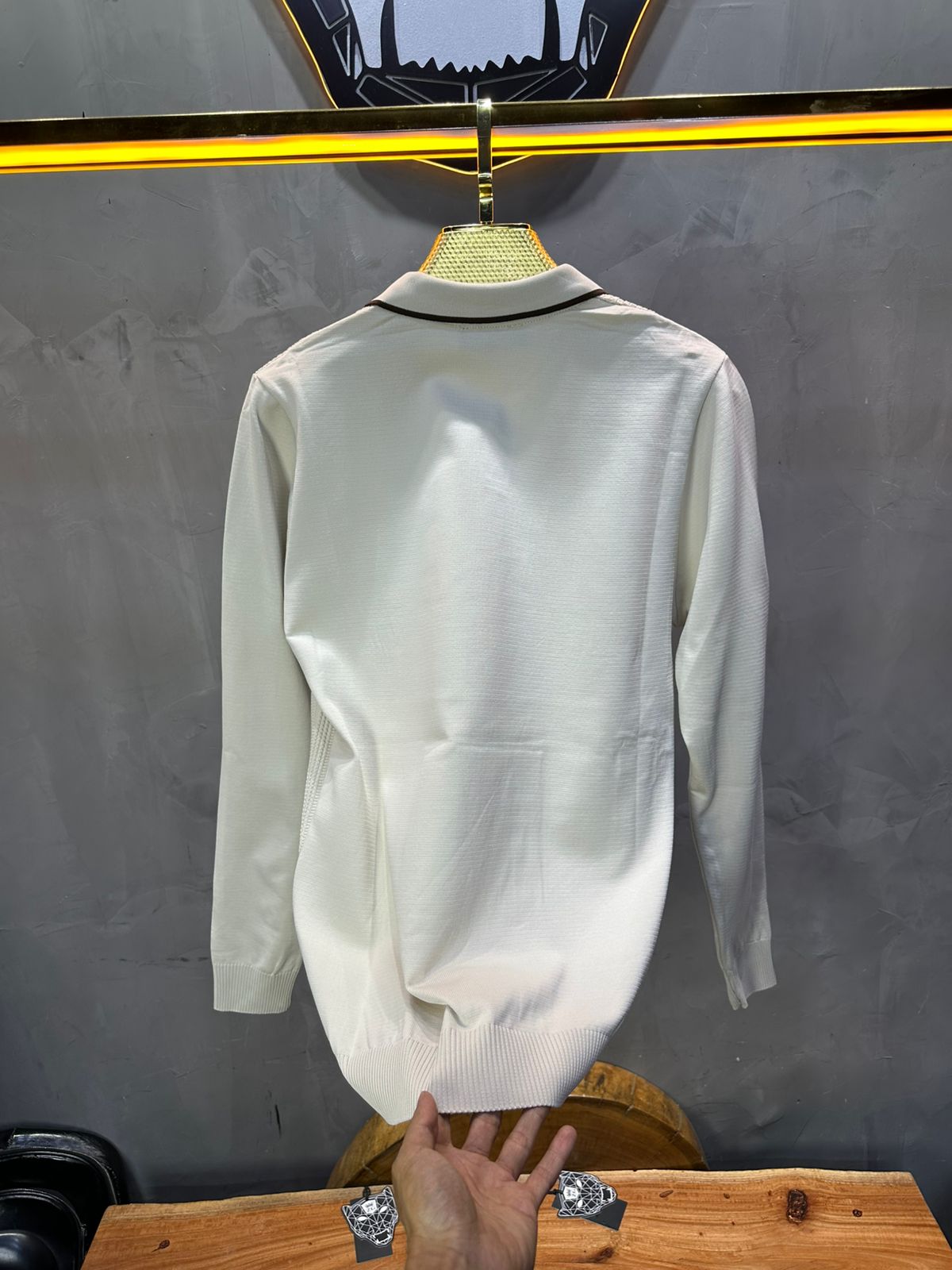POLO TRICOTE BEIGE 4028 - ZG PREMIUM