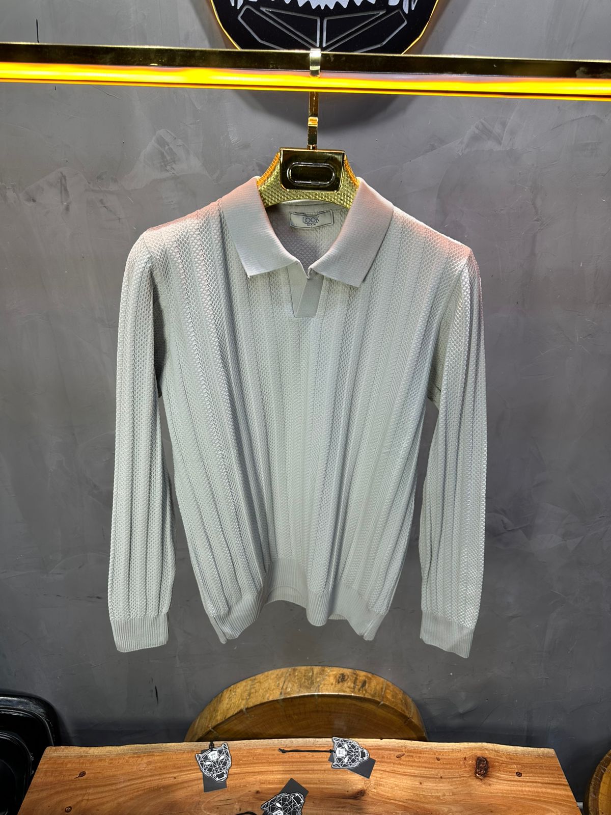POLO TRICOTE BEIGE 5124 - ZG PREMIUM