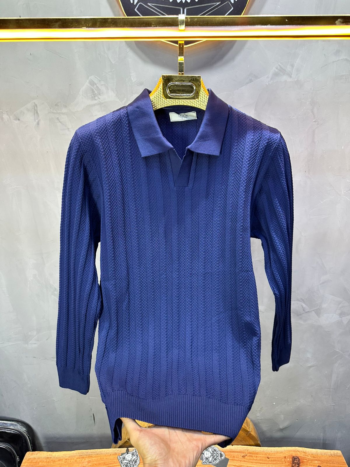 POLO TRICOTE BLUE 5124 - ZG PREMIUM